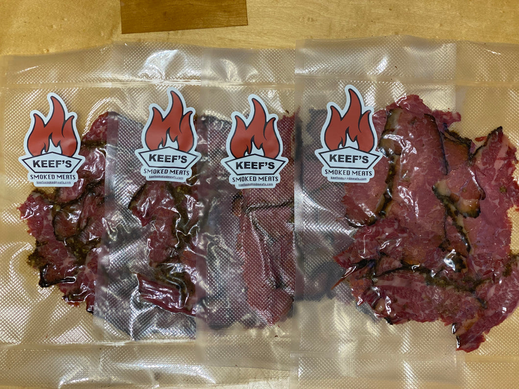 (4X) 8 oz, Montreal Style Smoked Meat